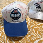 Signed Nfl Hat Lot  3  - Pro Bowl 2006  Super Bowl Xxxiv   Xxxv