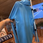 Under Armour Men s Cold Gear Turtle Neck Long Sleeve Shirt Small Light Blue  016