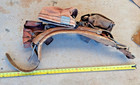 Big Lot Bashlin Allen Tools Pro Lineman Climbing Gear Set Spikes Straps   Bags