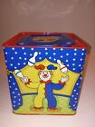  1997 Schylling Jack In The Box Jester  Clown  Tested And Works Vintage