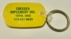 John Deere Dealer Keychain    Ring