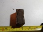 Vintage Letterpress Printing Block Old Pal Fishing Bait Bucket Advertising