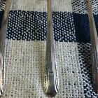 Vtg Wm Rogers Sectional Is Silverplate 4 Soup Spoons Regent Pattern 4 Spoons
