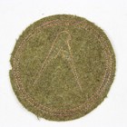 Vintage Wwi 1920 Coast Artillery Corps Cac Plotter Badge Patch Chevron Insignia