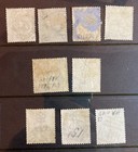 Great Britain 1857-1880  9 Used Stamps  Cv  1 532 50  See List In Description