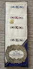 Vtge Mens Handkerchiefs Wedgefield Fine Quality All Cotton  k  Pack Of 4 W Box