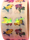 400 Gold-fish Stickers In Roll Of 100 Modules  2  X 2   each Sticker 1   Rmp4005