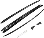 4pcs Roof Rack Side Rail   Cross Bar For Honda Pilot 2016-2022 Roof Rails Bars