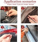 200pcs Universal Cable Tie Buckle  Heavy Duty Self-locking Nylon Zip Ties Holder