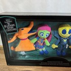 Disney -the Nightmare Before Christmas Blacklight Neon Plush Collector Set