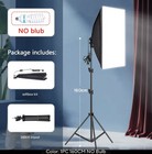 Professional Softbox Photography Lighting Kit W  Tripod   E27 Bulb For Studio