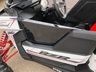 Double Ott Polaris Rzr Rs1 Upper Doors Smoked Polycarbonate 