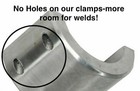 4 Steel Tube Clamps Weldable Bolt On 1 625  1 5 8  Roll Cage Mounts Ships Today