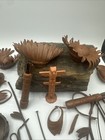Vintage 75  Pc  Lot Marx Johnny West Apache Indian Chief Accessories Botw 1960s