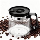 12oz Coffee Maker Carafe Replacement Pot Hot Water Kettle Tea Pot Lead-free New