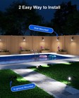Led Solar Spot Light Outdoor Waterproof Landscape Spotlight Garden Security Lamp