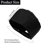 Chef Hats For Men Women Chef Beanie Chef Caps For Men Black4 Pieces