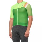 Sportful Mens Bodyfit Pro Cycling Jersey Size S M L Full Zip Green Short Sleeve