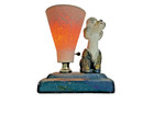 Nostalgic Mid-century Vintage Novelty Poodle Lamp