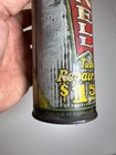 Antique 1933 Cornell Tube Repair Kit Tin Akron Ohio Auto Tire Patch Canister Ny