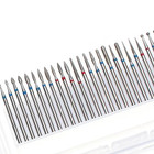30pcs Diamond Nail Drill Bit Set Burr Milling Cutter Manicure Grinding Tools Kit