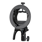 Godox S2 Speedlite Bracket S-type Bracket Bowens Mount Holder For Godox Ad300pro