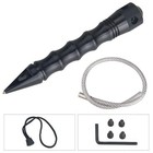 Black Wire Outdoor   Tactical Whip - Kung Fu Style  Portable Edc Tool