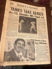 New York Daily News 10 19 1977 Yankees Win World Series Over Dodgers 