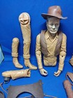 Marx Johnny West   Indian Chief Action Figures   Accessories Lot Vintage