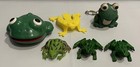    Miscellaneous Frog Lot Of 6 Magnets Keychain Popper Frogs
