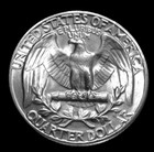 1956 Washington Silver Quarter  brilliant Uncirculated   gem Bu   Free Shipping 