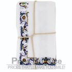 Sur La Table Deruta Napkins  Set Of 4 Msrp  50