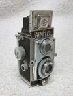Rare Showa Gemflex Mini Twin Lens Tlr Camera W  2 Rolls Film occupied Japan mioj