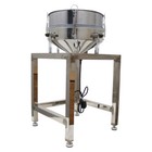 Open Box  Industrial Electric Flour Sifter Machine Sieve Sifter 100m Screen Mesh