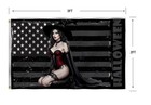 Halloween Witch Flag  2x3ft  Dark Us Flags  Double Side Printed national Flag   
