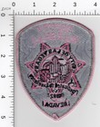 Deputy Marshal Las Vegas           Pink Breast Cancer Awareness Nevada Police Patch