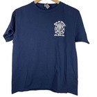Gildan Fdny Engine 54 Times Square T-shirt Youth Large Navy Pride Of Midtown Tee