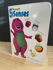 Vintage Rare Barney s 5 Senses  Taste  Smell  Touch  See  Hear Learning Book Rd 
