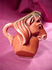 Vintage Small Horse Figure Single Serve Creamer