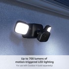 Blink Outdoor 4 Floodlight Mount     Wire-free  700 Lumens  Two-year Battery Li   