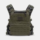 Tacticon Armament   Battlevest Elite Plate Carrier   Brown green black woodland