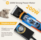 Dog Hair Clipper For Grooming 200w Pet Clipper Kit With Spare Blade  Low Noise