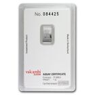 Credit Suisse 1 Gram Platinum Bar  999 Fine Platinum Bar With Assay Card
