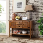 Sideboard Buffet Storage Cabinet Console Table Server Cabinet With Shelf drawers