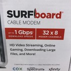 Arris Surfboard Sb6190 Docsis 3 0 32 X 8 Gigabit Cable Modem White Open Box