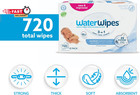 Waterwipes Sensitive  Newborn   Baby Wipes  3-in-1 Cleans  Cares  Protects  99 9