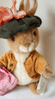 Eden Peter Rabbit Plush Benjamin Bunny 13 Inch Vintage Stuffed Animal Toy