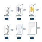 Eyeglass Nose Pads  25 Pairs    Screw-in Eyeglasses Nose Pads Soft Silicone