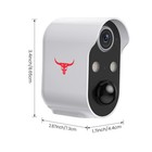 2 Pack Wireless Security Camera System Smart Night Vision Outdoor Wifi Cameras