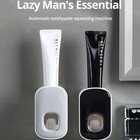 Newautomatic Toothpaste Dispenser Wall Mount Waterproof Squeezer Bathroom Holder